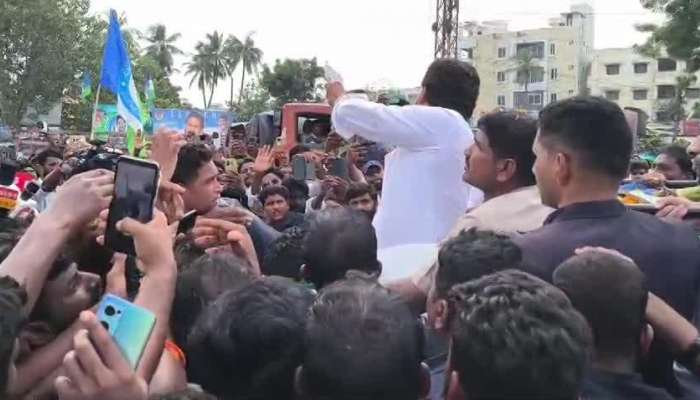 Ex CM YS Jagan Visits Crop Fields Effected With Montha Cyclone