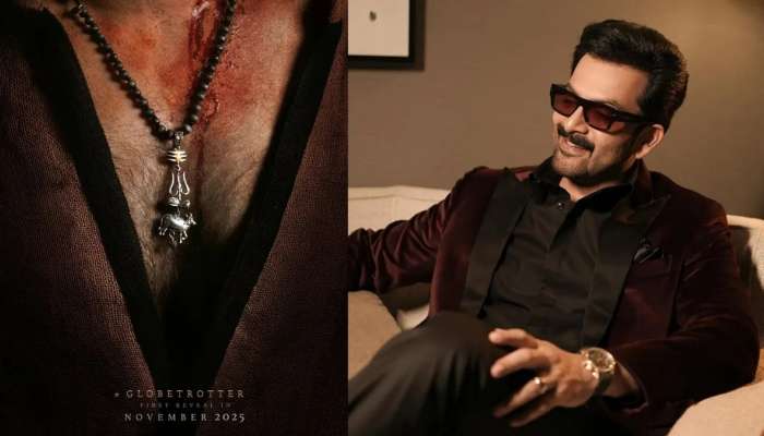 Globe Trotter: మహేశ్ బాబు విలన్ వచ్చేశాడు..వీల్ ఛైర్‌లో రోబో చేతులతో విలన్ పృథ్వీ..రాజమౌళి మంత్రం పనిచేస్తుందా?