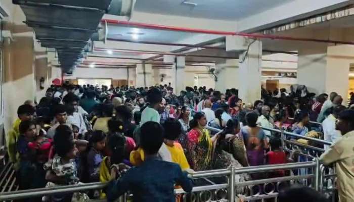 Heavy Rush Of Devotees At Yadadri Temple A Head Karthika Masam