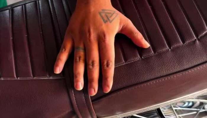 MS Dhoni Gets Request To Sign Autograph On Fan Hand Video Goes Viral