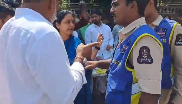 Maganti Sunitha Objection On Police Supports To Congress In Jubilee Hills