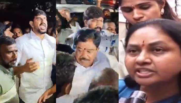 Brs Vs Congress Video: జూబ్లిహిల్స్‌ ఉప ఎన్నికల ముగింపు వేళలో హైటెన్షన్.. బీఆర్ఎస్ వర్సెస్ కాంగ్రెస్ నేతల మధ్య వివాదం.. వీడియో..