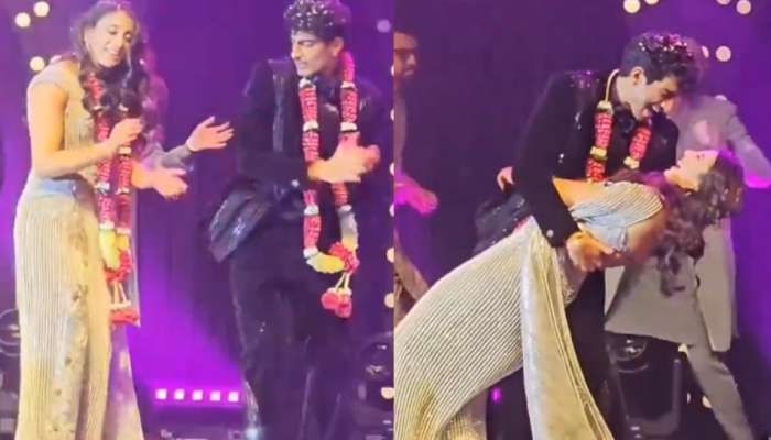 Smriti Mandhana Dance Video: అరె వావ్.. పెళ్లి వేడుకలో తన భర్తతో కలిసి స్మృతి మంధాన అదిరిపోయే డ్యాన్స్.. వీడియో వైరల్.. 