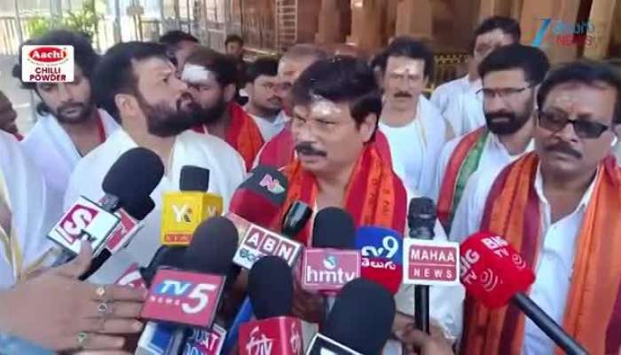 Akhanda 2 director boyapati srinu and thaman visits srisailam temple