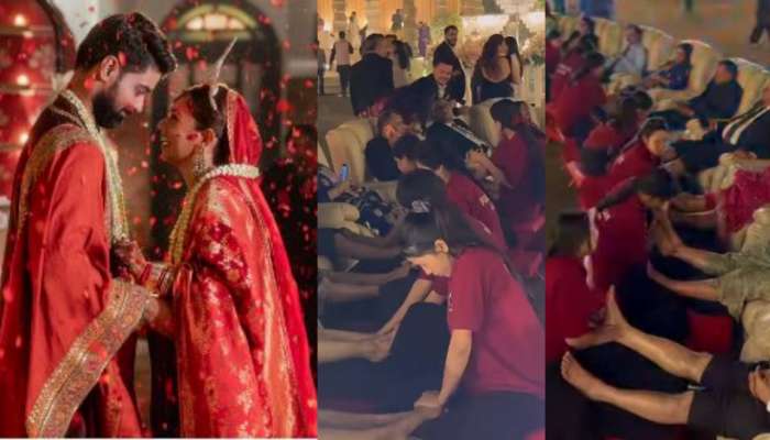 Wedding video: ఇదెక్కడి మాస్ రా మావా.. పెళ్లికి వచ్చిన అతిథులకు స్పా మసాజ్.. వీడియో వైరల్..