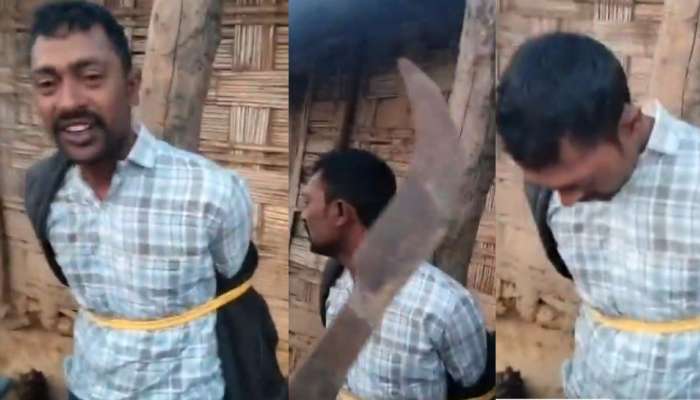 Kumuram Bheem district: తెలంగాణలో ఘోరం.. గెల్చిన సర్పంచ్ అభ్యర్థిపై కొడవలితో దాడి.. వీడియో వైరల్..