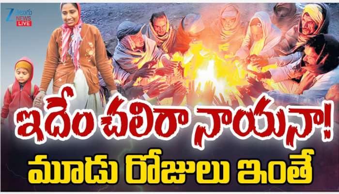 Telangana cold Waves: ఇదేం చలిరా నాయనా.. మరో మూడు రోజుల ఇంతే..!
