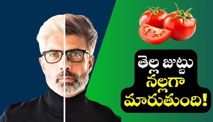 White Hair To Black: వావ్‌.. సగం టమాటోతో 15 నిమిషాల్లో.. తెల్ల జుట్టు నల్లగా మారుతుంది!