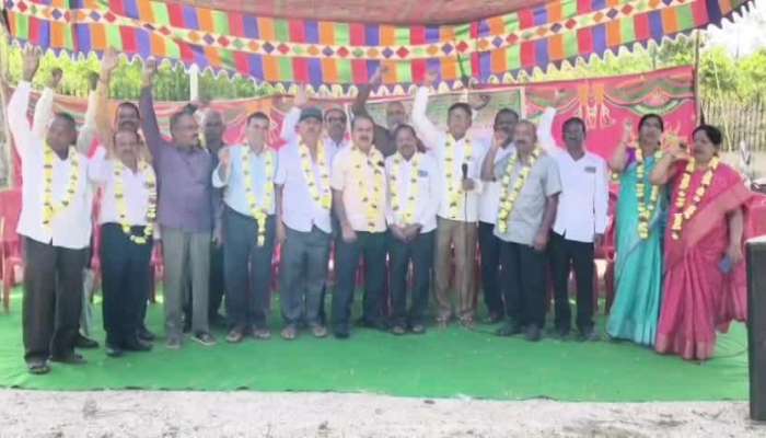 Govt Employees Big Protest For DA Hike Retirement Benefits At Kamareddy