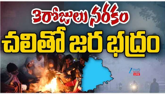 Telangana Cold Waves: రాబోయే 3 రోజులు చలితో ప్రజలకు నరకం.. జర పైలం అంటున్న వాతావరణ శాఖ..