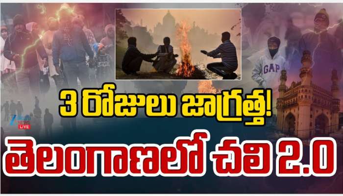Telangana Cold Waves: 3 రోజులు తస్మాత్ జాగ్రత్త.. తెలంగాణలో చలి 2.O..  