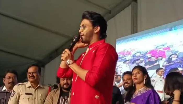 Pithapuram Sankranti Celebrations End Cine Hero Naveen Polishetty Special Performance In Event