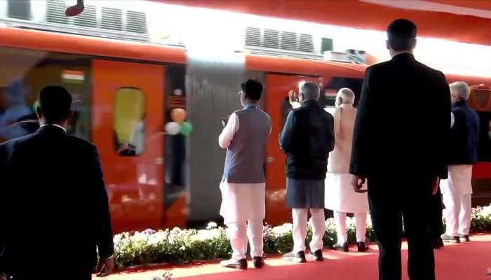 PM Modi Flags Off India's First Vande Bharat Sleeper Train