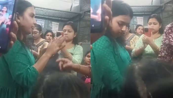 Video Viral: ఇదెక్కడి అరాచకం.. ట్రైన్‌లో తోటి వారిపై పెప్పర్ స్ప్రే చల్లిన యువతి.. అసలు కారణం తెలిస్తే మైండ్ బ్లాంక్.. వీడియో..