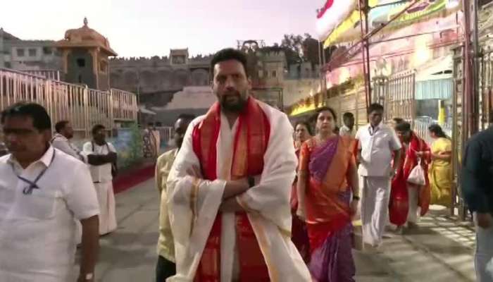 AP Minister TG Bharath Visits Tirumala Temple 