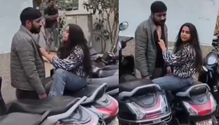 Video Viral: ఓర్నాయనో.. పబ్లిక్‌లో రెచ్చిపోయిన యువతి.. ప్రియుడ్ని ఇష్టమున్నట్లు కొడుతూ.. వీడియో వైరల్..