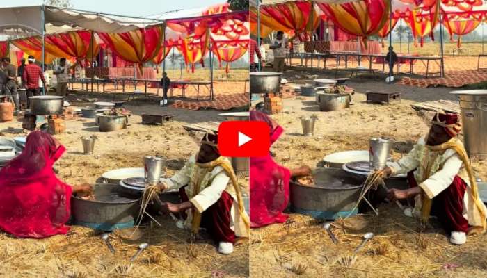 Viral Video: పెళ్లి పీటల నుంచి నేరుగా అట్లకాడ పట్టారు.. అతిథుల ప్లేట్లు కడిగిన వధూవరులు.. వీడియో..