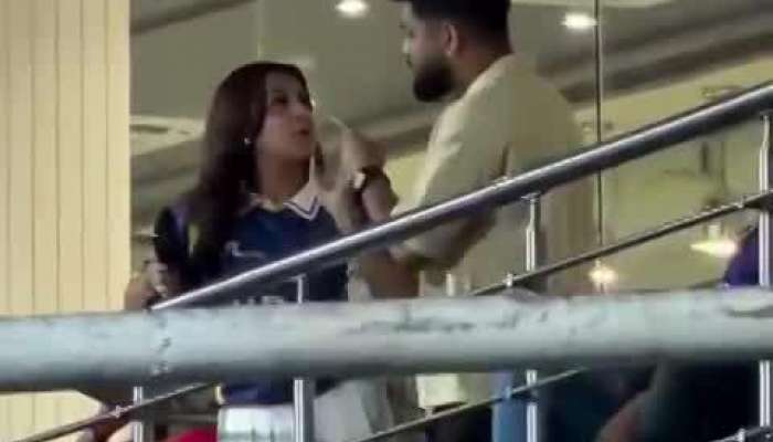 Husband And Wife Had A Cute Little Argument While Watching Match