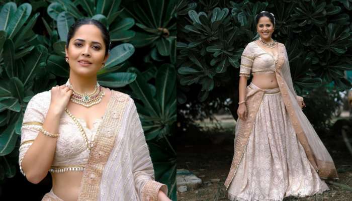 Anasuya Bharadwaj: గాగ్రా చోళిలో కుర్రాళ్లను ఆగం ఆగం చేస్తోన్న అనసూయ..  