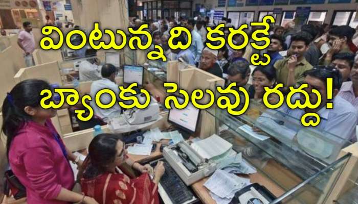 Holiday Cancel: బ్యాంకు ఉద్యోగులకు భారీ షాక్‌.. ఆరోజు బ్యాంకుల సెలవు రద్దు!