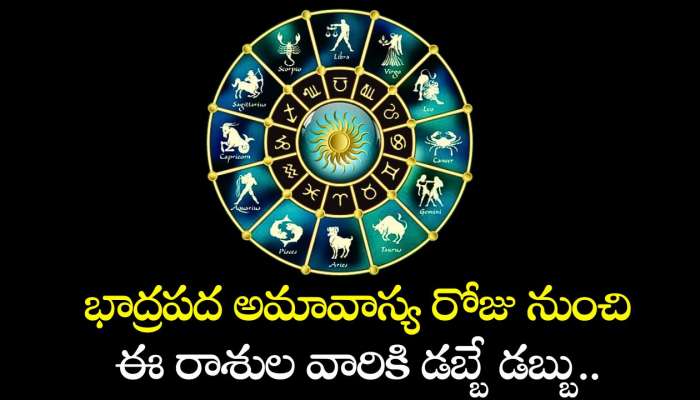 Bhadrapada Amavasya 2024: భాద్రపద అమావాస్య రోజు నుంచి ఈ రాశుల వారికి డబ్బే డబ్బు.. ఇక వీరికి తిరిగే లేదు! 