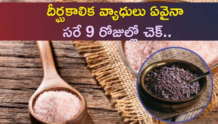 Black Salt For Chronic Diseases: బ్లాక్‌ సాల్ట్‌తో దీర్ఘకాలిక వ్యాధులు ఏవైనా సరే 9 రోజుల్లో చెక్‌..