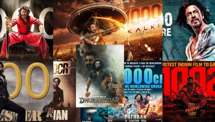 1000 Crore Movies:‘దురుంధర్ 2’ ' సహా రూ. 1000 కోట్ల క్లబ్బులో ఎంట్రీ ఇచ్చిన  ఇండియన్ మూవీస్ ఇవే.. 