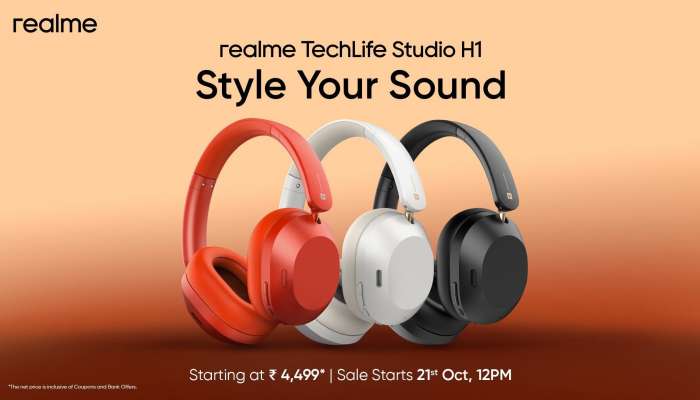 Techlife Studio H1 Headphone 2024: JBL హెడ్‌ఫోన్స్‌కి బైబై.. చీప్‌ ధరకే Realme ప్రీమియం హెడ్‌ఫోన్స్‌.. సౌండ్‌తో ఫిదా అవ్వాల్సిందే..