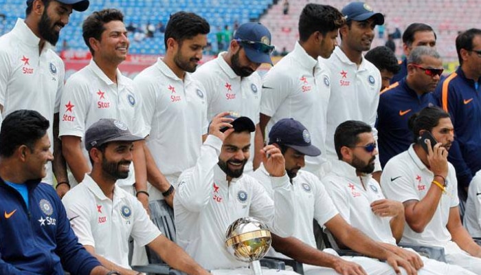 Photo Story: ICC Test Rankingలో టాప్ స్థానంలో భారత్, రెండో స్థానంలో కోహ్లీ Photo Story: ICC Test Rankingలో టాప్ స్థానంలో భారత్, రెండో స్థానంలో కోహ్లీ