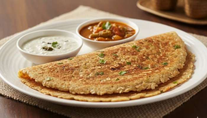 Oats Dosa Recipe: 10 నిమిషాల్లో హెల్తీ క్రిస్పీ దోశ..ప్రొటీన్, తక్కువ కేలరీలతో ఎన్ని దోశలు తిన్నా అస్సలు బరువు పెరగరు!