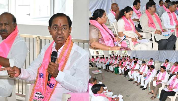 BRS Party Meet: రేవంత్‌ రెడ్డి వైఫల్యాలు ప్రజల ముందుంచాలి: పార్టీ సభ్యులకు కేసీఆర్‌ దిశానిర్దేశం