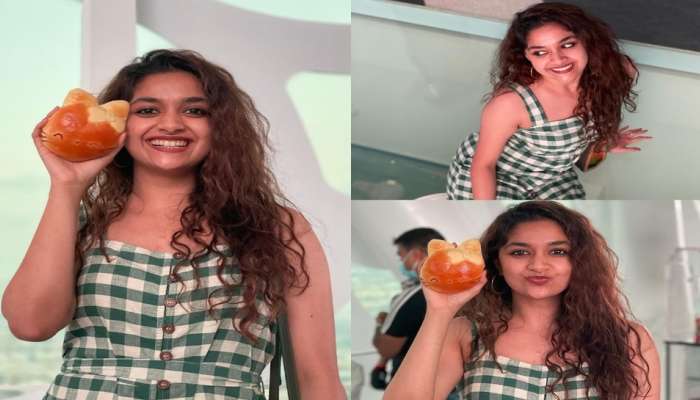 Keerthy Suresh: చిరునవ్వులు చిందిస్తున్న కీర్తి సురేష్.. అందానికి మురిసిపోతున్న అభిమానులు..