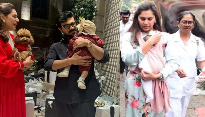 Ram Charan Daughter: మైండ్ బ్లాంక్ చేస్తోన్న రామ్ చరణ్  కూతురు క్లీంకారా బాగోగులు చూసే ఆయా  జీతం..?  బడా కంపెనీల సీఈవోల   కూడా దిగదుడుపే..