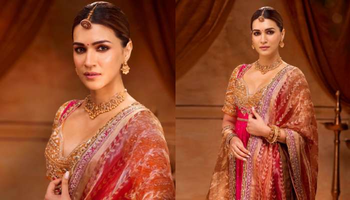 Kriti Sanon: గాగ్రా చోళిలో అదుర్స్ అనిపిస్తున్న కృతి సనన్ అందాల రచ్చ.. 