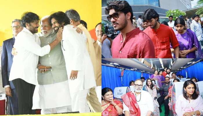 Mega Family: పవన్‌ ప్రమాణంతో 'ఖుషీ'గా మెగా కుటుంబం.. ప్రత్యేక సందడి