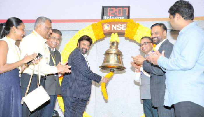 NBK in NSE: బాలకృష్ణ ఖాతాలో మరో అరుదైన రికార్డు.. దక్షిణాది చిత్ర పరిశ్రమ నుంచి ఒక్కమగాడు.. 