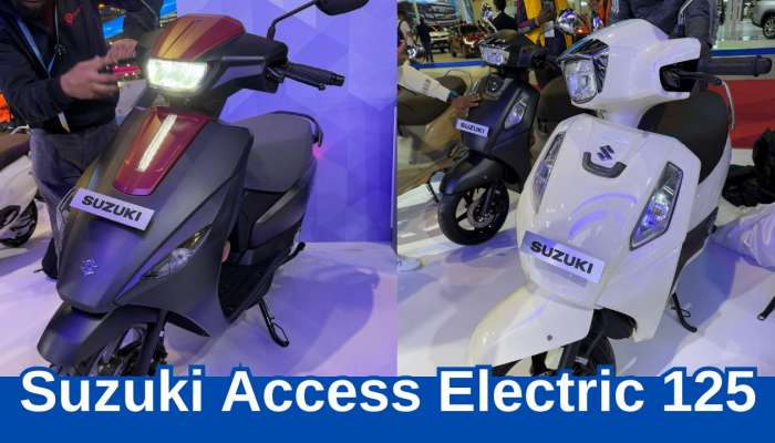 Suzuki Access 125 Electric: మారుతి సుజుకి Access Electric 125 స్కూటర్.. ఒకే ఒక్కసారి ఛార్జ్ పెడితే 100 కిలోమీటర్ల మైలేజీ..