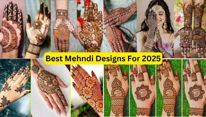 New Year Mehndi Designs 2025: అందమైన చేతులకు.. లెటెస్ట్‌ న్యూఇయర్‌ మెహందీ డిజైన్స్‌ మీ కోసం..