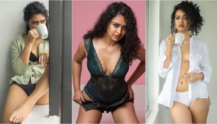 వర్మ సెక్సీ హీరోయిన్ Apsara Rani Hot Stills వైరల్