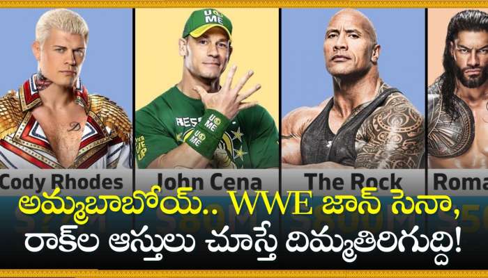 Richest WWE Wrestlers 2024: అమ్మబాబోయ్‌.. WWE జాన్ సెనా, రాక్‌ల ఆస్తులు చూస్తే దిమ్మతిరిగుద్ది! మరీ ఇంతనా బ్రో.. 