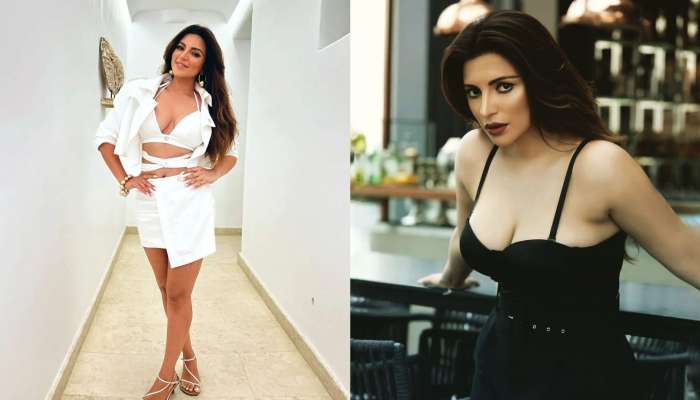 Shama Sikander Pics: షామా సికిందర్ క్లీవేజ్ షో.. అమ్మడి హాట్ అందాలు చూస్తే అంతే..!