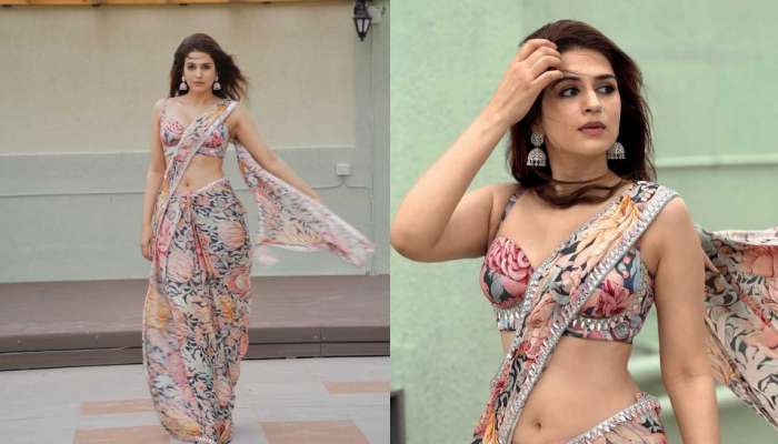 Shraddha Das: గ్లామర్ తో  కుర్రాళ్ల టెంపరేచర్ పెంచేస్తోన్న శ్రద్దా దాస్.. ఇది మాములు డోస్ కాదండోయ్..!