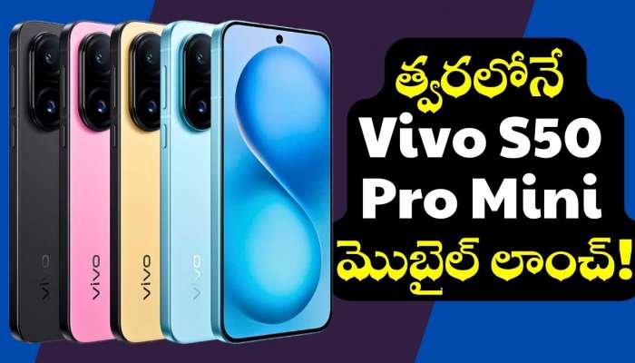 Vivo S50 Pro Mini: 6,500 Mah బ్యాటరీతో Vivo S50 Pro Mini మొబైల్ త్వరలోనే లాంచ్‌.. ఫీచర్స్‌, స్పెషిఫికేషన్స్‌ లీక్‌!