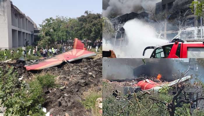 Air India Flight Crash: ముక్కలు ముక్కలైన ఎయిర్‌ ఇండియా విమానం.. ఫొటోలు చూస్తే కన్నీళ్లే!