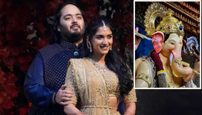 Anant Ambani: కొత్త జంట అనంత్ అంబానీ, రాధిక.. గణేశుడికి 20 కిలోల బంగారు కిరీటం కానుక