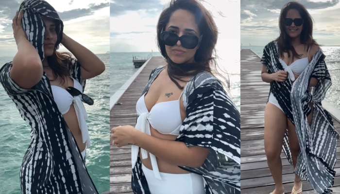 Anasuya Bharadwaj Photos: బికినీలో కాక రేపుతున్న రంగమ్మత్త..సమ్మర్ ట్రీట్ ఇచ్చేసిందిగా!