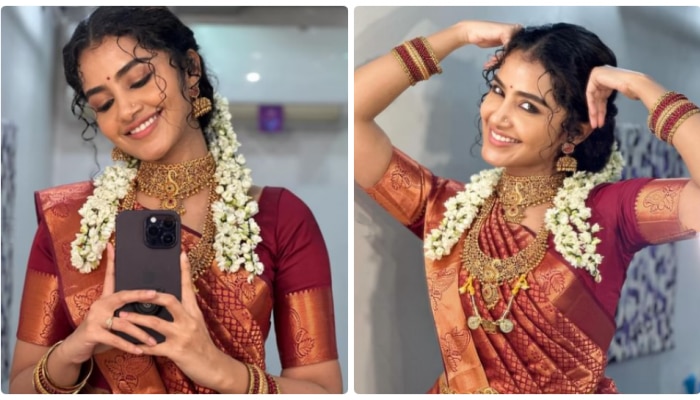 Anupama Parameshwaran: పెళ్లి కూతురు గెటప్ లో మెరిసిన అనుపమ, ఫోటోలు వైరల్ 