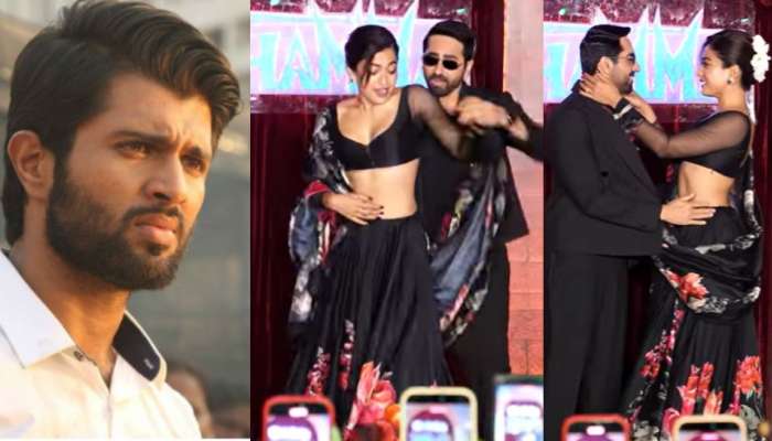 Rashmika Mandanna: రష్మిక ప్రైవేట్ పార్ట్‌లపై చేయ్యి వేసి రెచ్చిపోయిన థామా హీరో.. విజయ్ సీరియస్..?.. రచ్చ ఏంటంటే..?