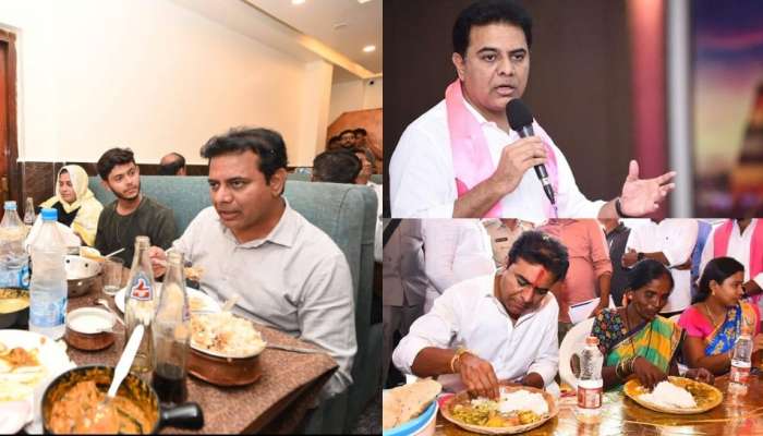 KTR Dinner Party: కేసీఆర్‌ సభ భారీ సక్సెస్‌.. లీడర్లకు మస్త్‌ దావత్‌ ఇచ్చిన కేటీఆర్‌