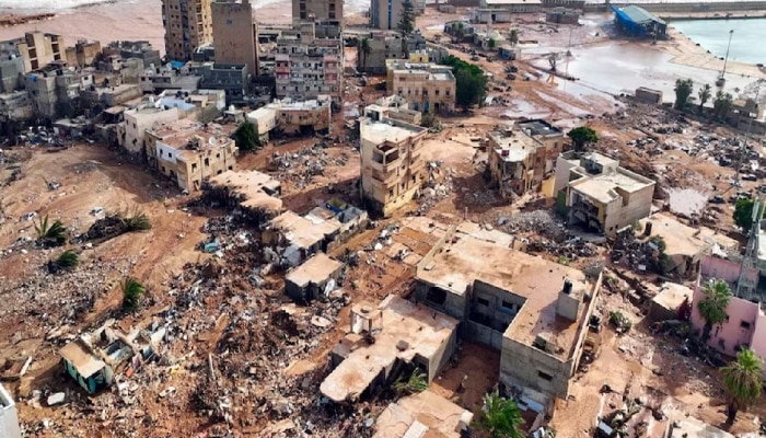 Libya Floods: లిబియా వరద బీభత్సం, డ్యాం తెగడంతో కొట్టుకుపోయిన 40 వేలమంది ప్రాణాలు